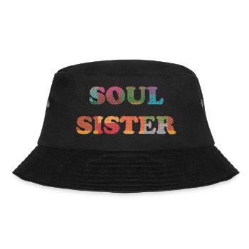 Soul Sister - Bucket Hat - black - Front - Lela (165cm)