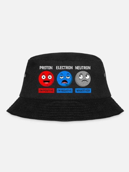 Chemie - Bucket Hat - Schwarz