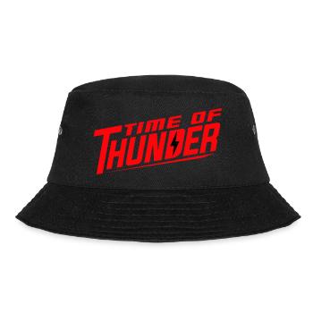 RED POWER - Bucket Hat - Schwarz - Vorne - Lela (165cm)