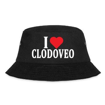 t-shirt J’adore Clovis t-shirt idée cadeau - Bob - noir - Devant - Lela (165cm)