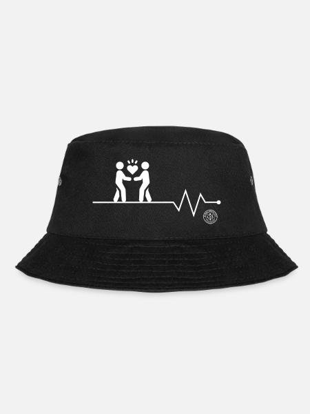 love <3 - Bucket Hat - Schwarz