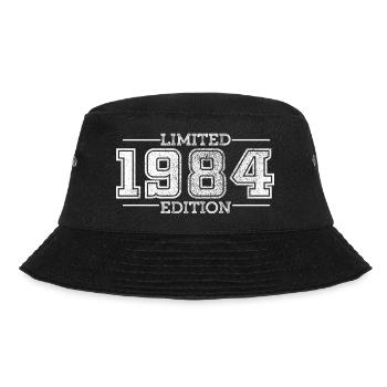1984 Limited Edition Birthday Design - Bucket Hat - black - Front - Lela (165cm)