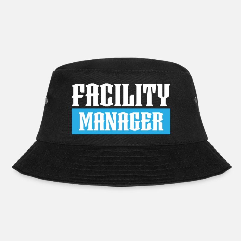 facility manager tshirt schwarz - Bucket Hat - Schwarz