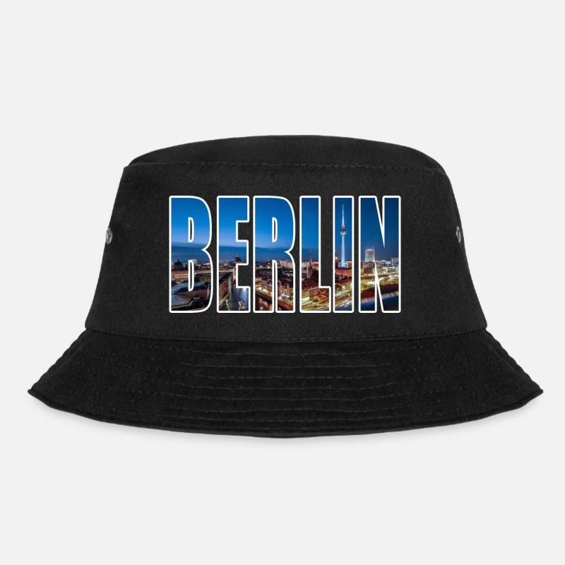 Berlin - Bucket Hat - Schwarz