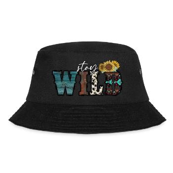 Country Musik ländlich Landei Countrymusiker Mom - Bucket Hat - Schwarz - Vorne - Lela (165cm)