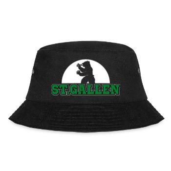 St Gallen - Bucket Hat - Schwarz - Vorne - Lela (165cm)