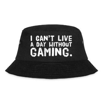 Je ne peux pas vivre une journée sans jouer. Conception 4 Gamer - Bob - noir - Devant - Lela (165cm)