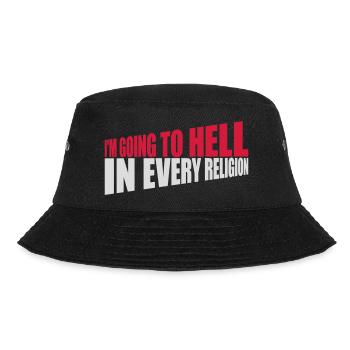 in going to hell - Bucket Hat - black - Front - Lela (165cm)