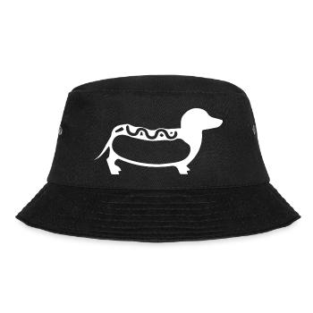 Hund Dog - Bucket Hat - Schwarz - Vorne - Lela (165cm)