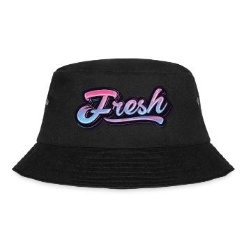 Fresh - Bucket Hat - black - Front - Lela (165cm)