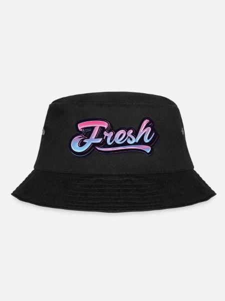 Fresh - Bucket Hat - Schwarz
