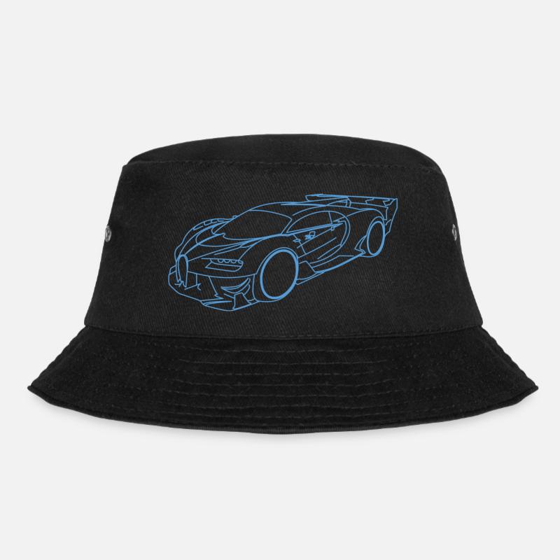 Buga Sportwagen - Bucket Hat - Schwarz