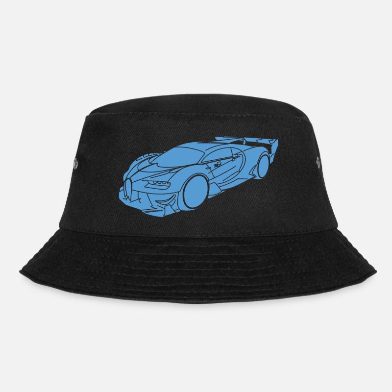 Buga Sportwagen - Bucket Hat - Schwarz