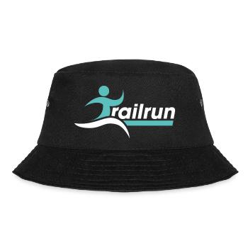 Trailrunning Logo - Bucket Hat - Schwarz - Vorne - Lela (165cm)