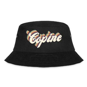copine vintage - Bob - noir - Devant - Lela (165cm)