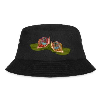 Schnecken - Bucket Hat - Schwarz - Vorne - Lela (165cm)