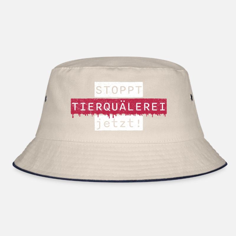 stoppt Tierquälerei Bucket Hat