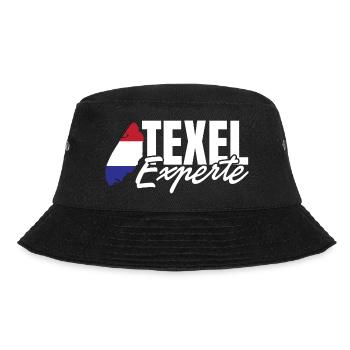 Texel Experte Nordholland Niederland Urlaub Insel - Bucket Hat - Schwarz - Vorne - Lela (165cm)