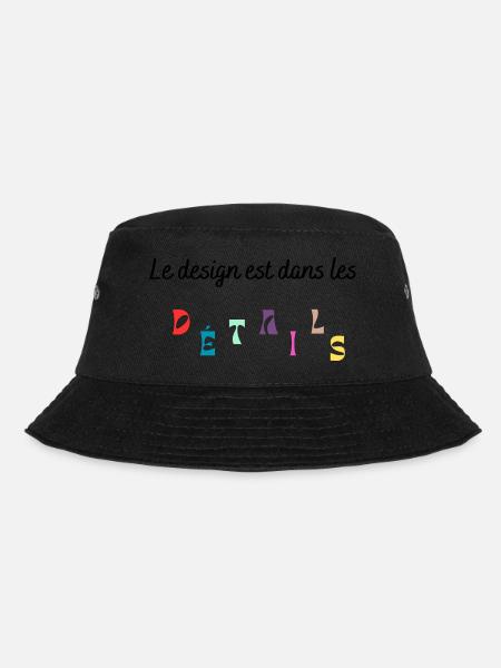 Le design est dans les détails - Bob - noir