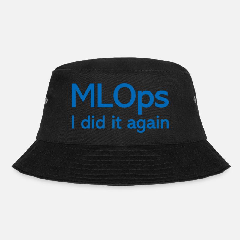 MLOps I did it again - Bucket Hat - Schwarz