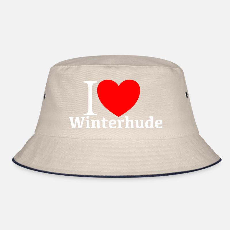 i love Winterhude Bucket Hat
