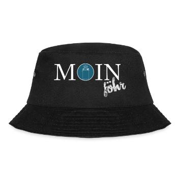 MOIN FöHR - Bucket Hat - Schwarz - Vorne - Lela (165cm)