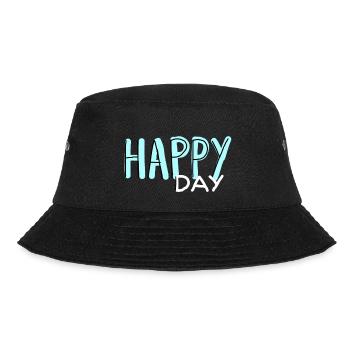 Happy Day 1 - Bucket Hat - black - Front - Lela (165cm)