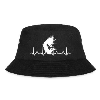 Dancing Dance Music - Bucket Hat - Schwarz - Vorne - Lela (165cm)