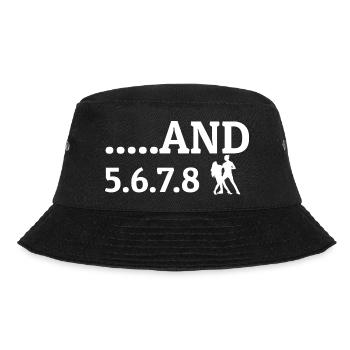 Dancing Dance Music - Bucket Hat - Schwarz - Vorne - Lela (165cm)