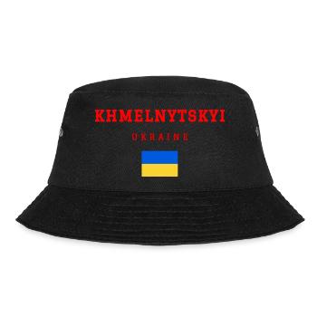 Khmelnytskyi Ukraine - Bucket Hat - Schwarz - Vorne - Lela (165cm)