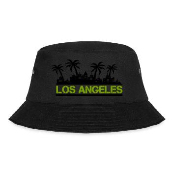 los angeles - Bucket Hat - Schwarz - Vorne - Lela (165cm)
