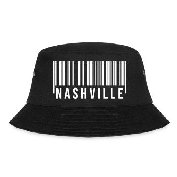 Nashville Barcode - Bucket Hat - black - Front - Lela (165cm)