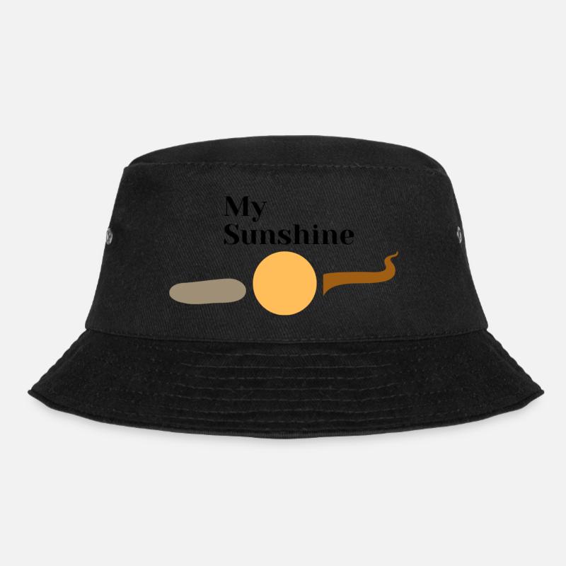 My Sunshine - Bucket Hat - Schwarz