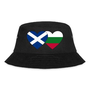 Ecosse Bulgarie Drapeau Coeur - Bob - noir - Devant - Lela (165cm)