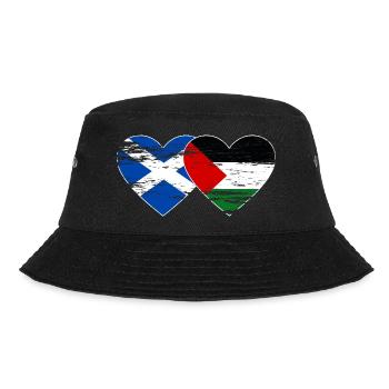 Ecosse Palestine drapeau coeur utilisé - Bob - noir - Devant - Lela (165cm)
