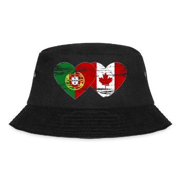 Coeur de drapeau du Portugal Canada utilisé - Bob - noir - Devant - Lela (165cm)