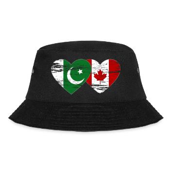 Coeur de drapeau du Pakistan Canada utilisé - Bob - noir - Devant - Lela (165cm)