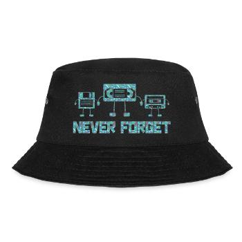 Music, Retro, Heavy Metal, Hard Rock, Punk, Vinyl, Pop - Bucket Hat - black - Front - Lela (165cm)