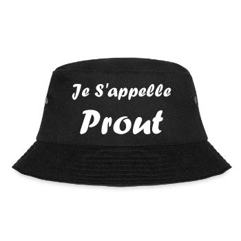 Je s'appelle prout - Bob - noir - Devant - Lela (165cm)