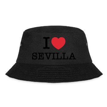 J’aime Séville | Séville | I Coeur Séville | Espagne - Bob - noir - Devant - Lela (165cm)