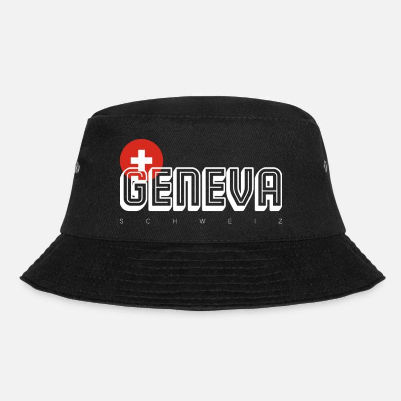 Geneva - Bucket Hat - black
