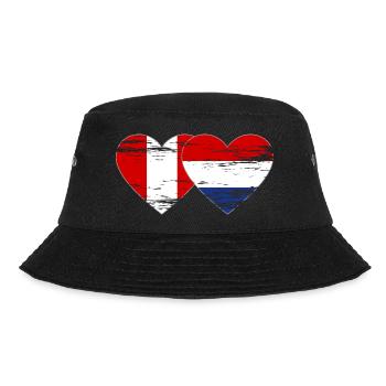 Pérou Hollande drapeau coeur utilisé - Bob - noir - Devant - Lela (165cm)