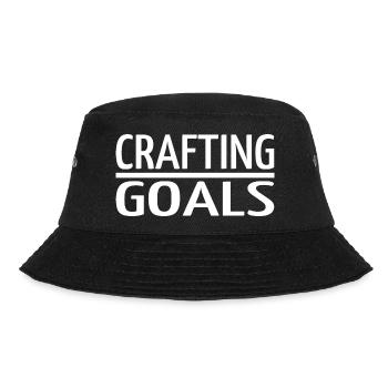 present idea funny sayings soccer goals soccer - Bucket Hat - Schwarz - Vorne - Lela (165cm)