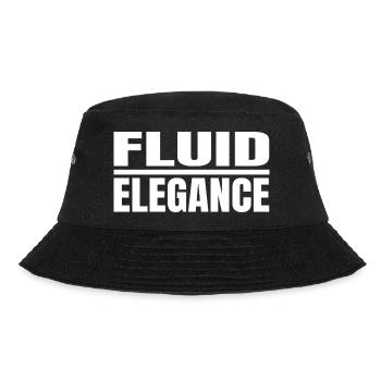 funny sayings water ballet natural grace bday - Bucket Hat - black - Front - Lela (165cm)