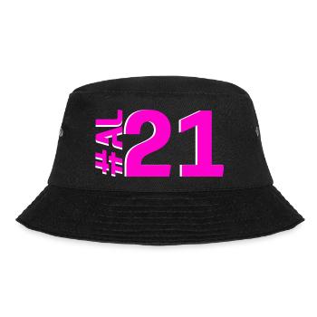 AL21 - Bucket Hat - Schwarz - Vorne - Lela (165cm)
