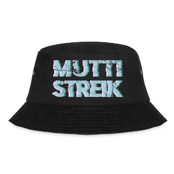 Muttistreik vs pubertierende Kinder - Bucket Hat - Schwarz - Vorne - Lela (165cm)