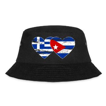 Grèce Cuba drapeau coeur utilisé - Bob - noir - Devant - Lela (165cm)