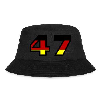 47 Number Germany Jersey - Bucket Hat - black - Front - Lela (165cm)