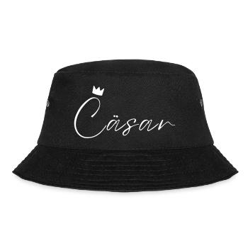 Cäsar Name König T-Shirt Geschenk Männer - Bucket Hat - Schwarz - Vorne - Lela (165cm)