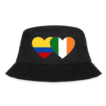 Colombie Irlande Drapeau Coeur - Bob - noir - Devant - Lela (165cm)